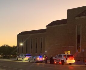 Texas Tech Holden Hall Eevacuated